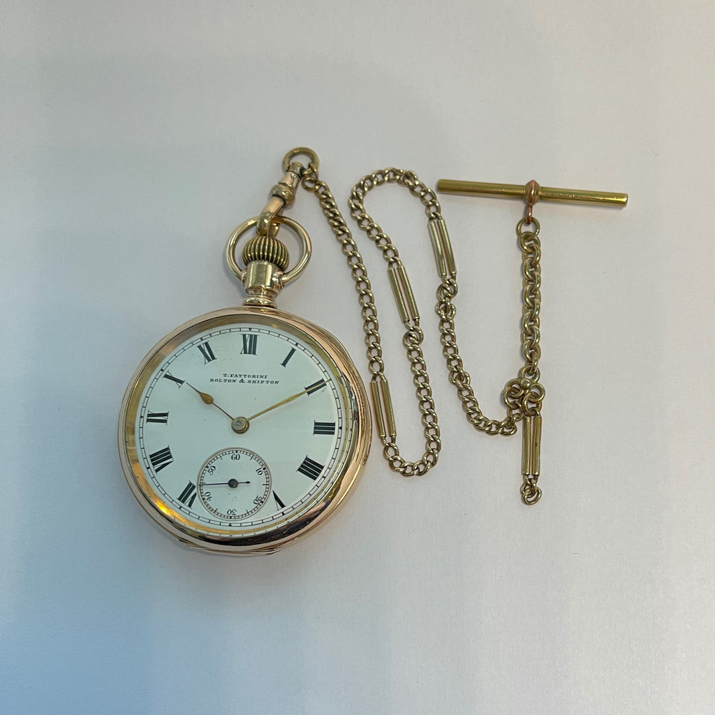 WALTHAM POCKET WATCH And Chain