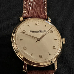 IWC SCHAFFHAUSEN AUTOMATIC AGED PATINA DIAL CAL 853 SWISS