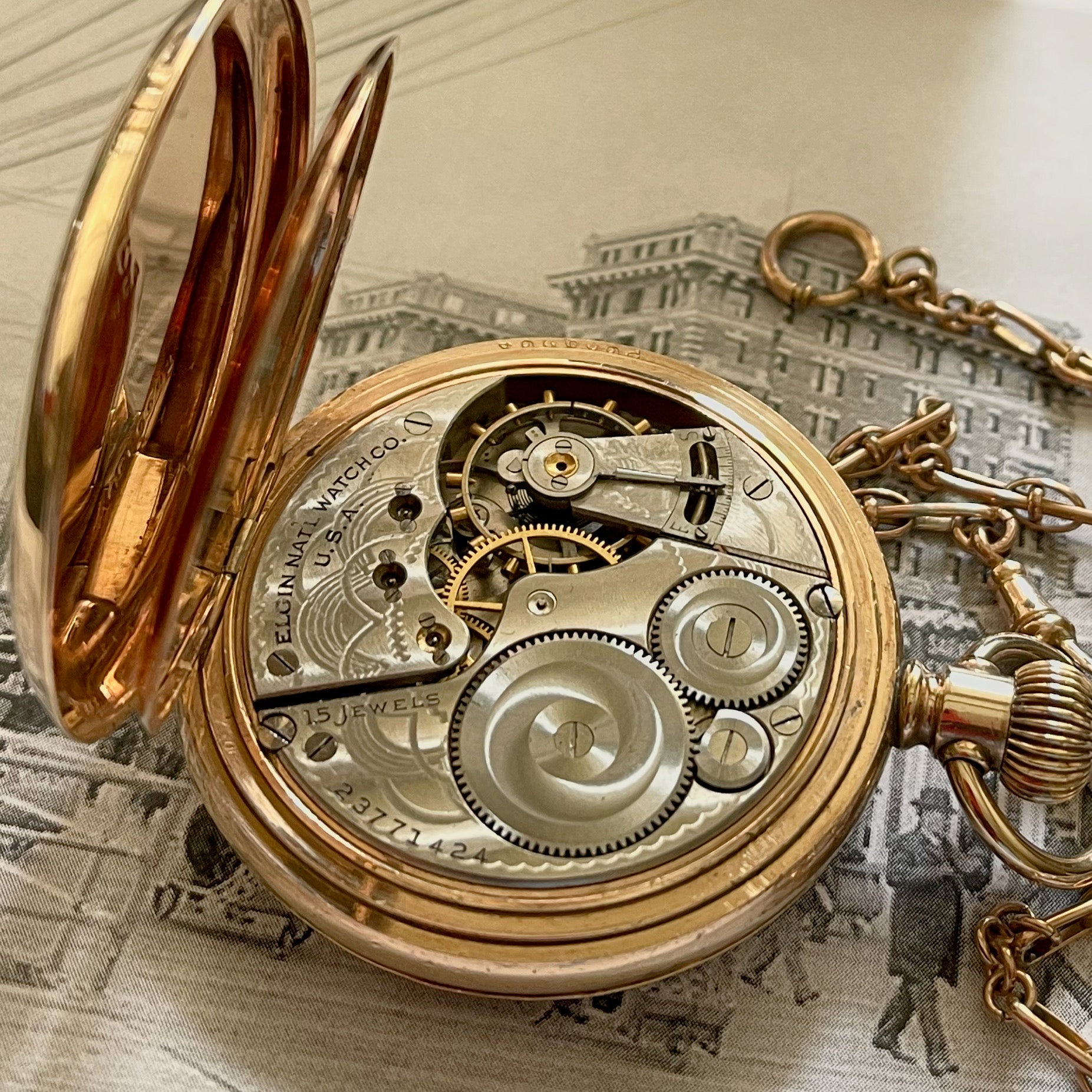 Pocket Watch Elgin Gold Watches Elgin Pocket Watches Vintage Thile