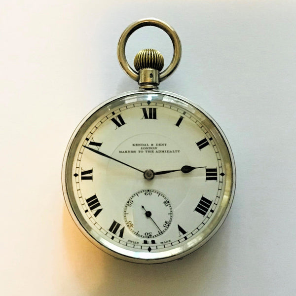 KENDAL & DENT British Pocket Watch Pocket Watches - Ashton-Blakey Vintage Watches