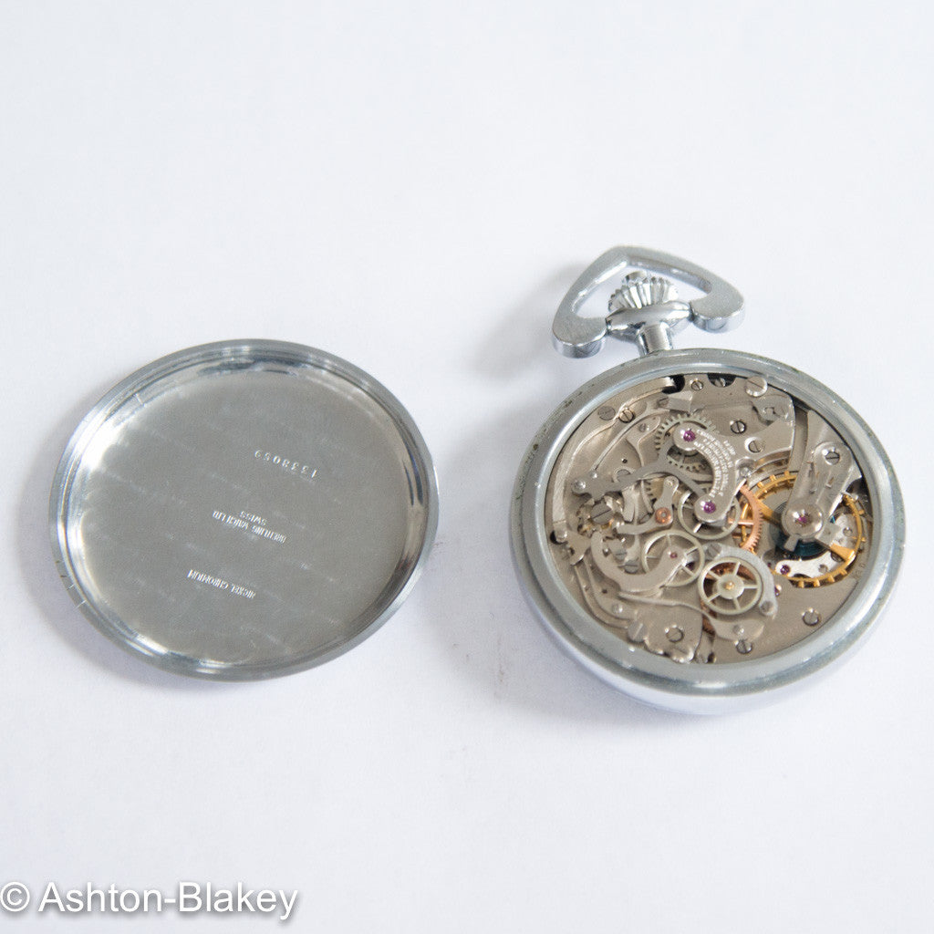 BREITLING US MILITARY NAVIGATION CHRONOGRAPH Pocket Watches - Ashton-Blakey Vintage Watches