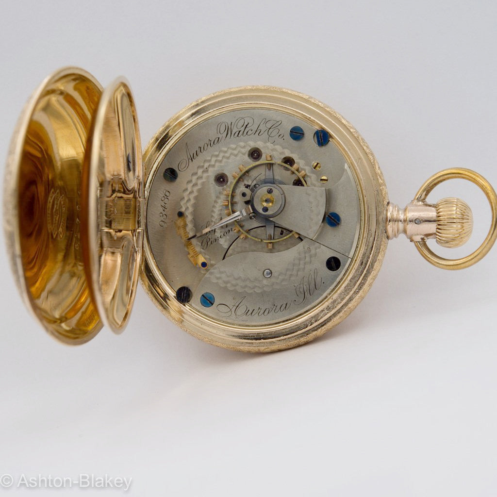 AURORA MEN'S POCKET WATCH Pocket Watches - Ashton-Blakey Vintage Watches