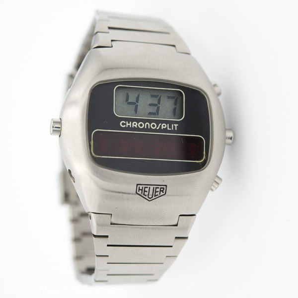 HEUER Chronosplit LCD/LED. SOLD - Ashton-Blakey Vintage Watches