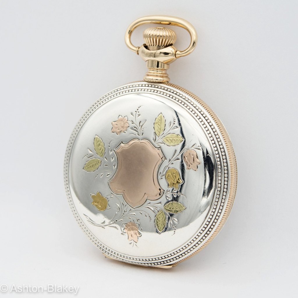 ILLINOIS Sterling silver Pocket Watches - Ashton-Blakey Vintage Watches
