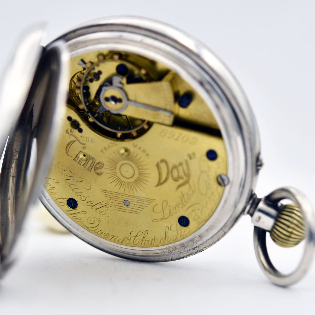 ROTHERHAM'S  Sterling  Pocket Watch Pocket Watches - Ashton-Blakey Vintage Watches