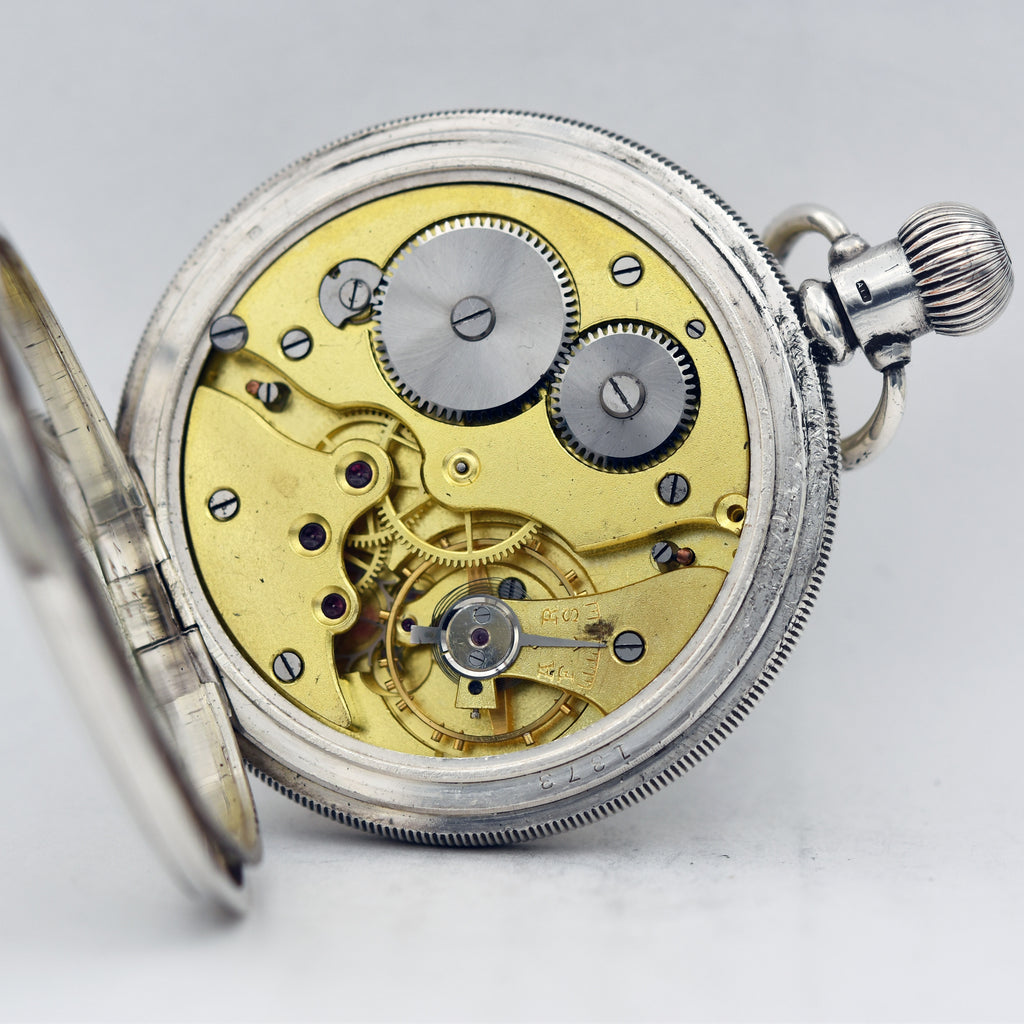 ENGLISH STERLING POCKET WATCH Pocket Watches - Ashton-Blakey Vintage Watches