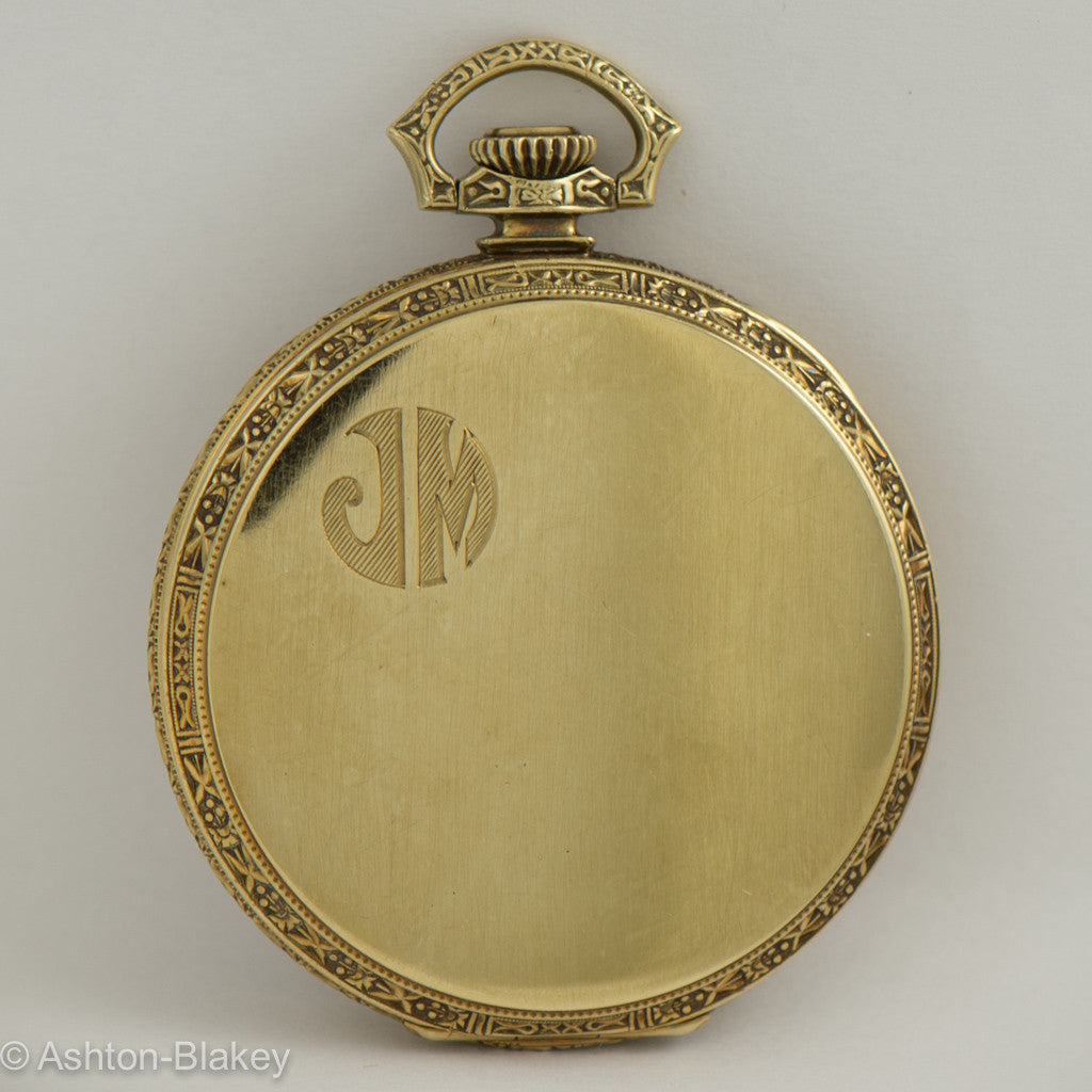 HAMILTON 14K gold Pocket Watch Pocket Watches - Ashton-Blakey Vintage Watches