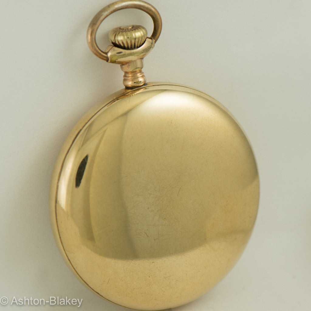 WALTHAM man’s gold filled 17 jewel Pocket Watch Pocket Watches - Ashton-Blakey Vintage Watches