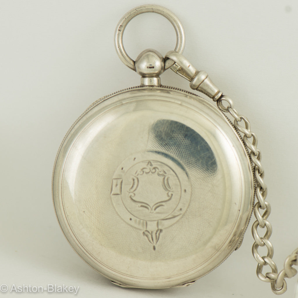WALTHAM Sterling silver open faced man’s Pocket Watch Pocket Watches - Ashton-Blakey Vintage Watches