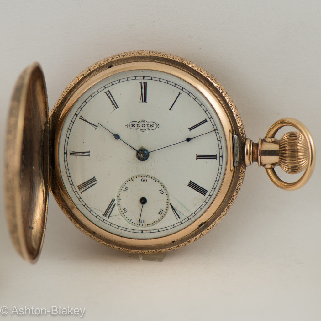14k Gold Pocket Old Elgin Pocket Watch Value ELGIN Pocket Watch