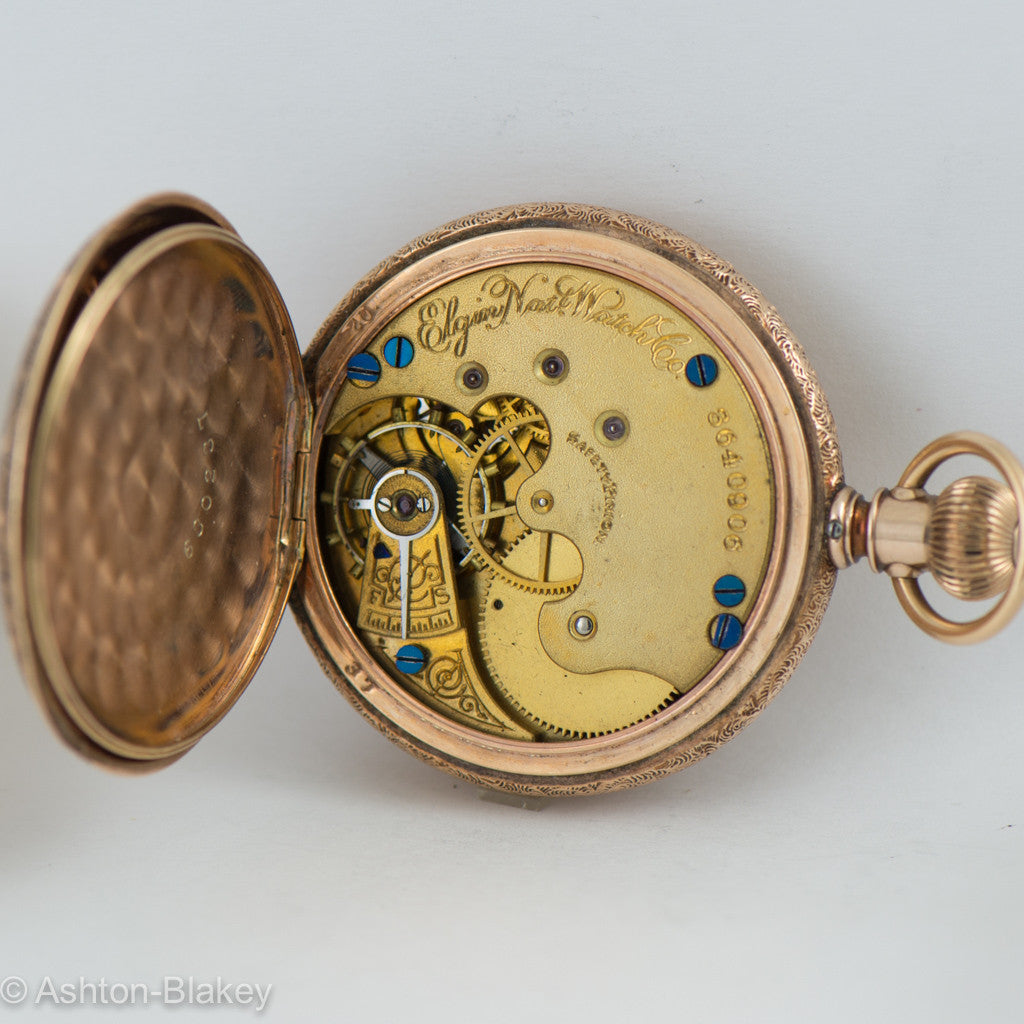 ELGIN  Pocket Watch Pocket Watches - Ashton-Blakey Vintage Watches