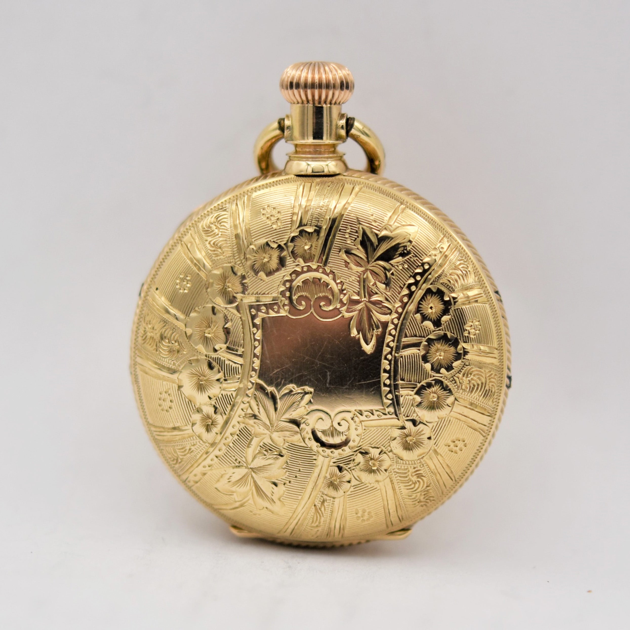 Vintage Waltham Gold American Waltham Pocket Watch 14k WALTHAM 14K