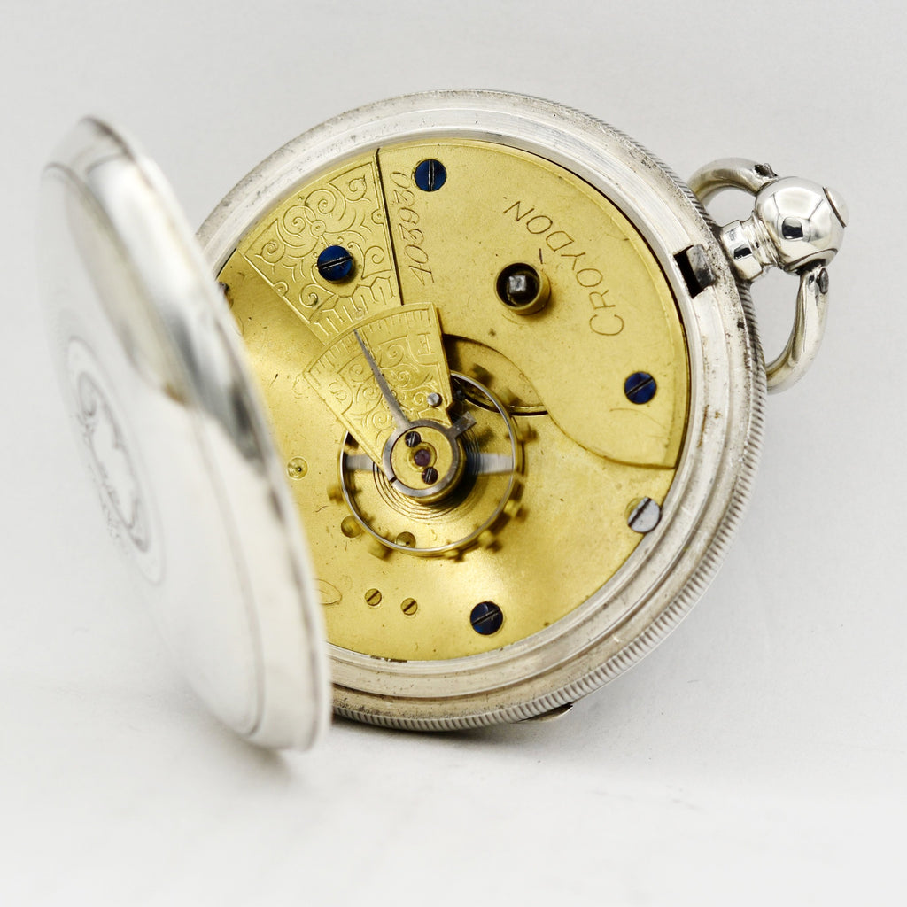 ENGLISH - Pocket Watch Sterling Silver Pocket Watches - Ashton-Blakey Vintage Watches
