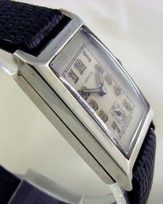 Vintage silver watch hot sale