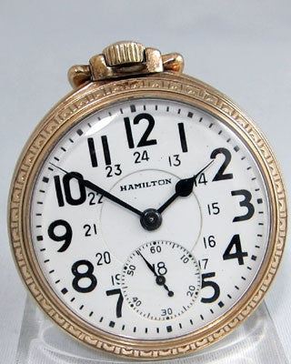 Hamilton railway special pocket 2025 watch 992b 21 jewels