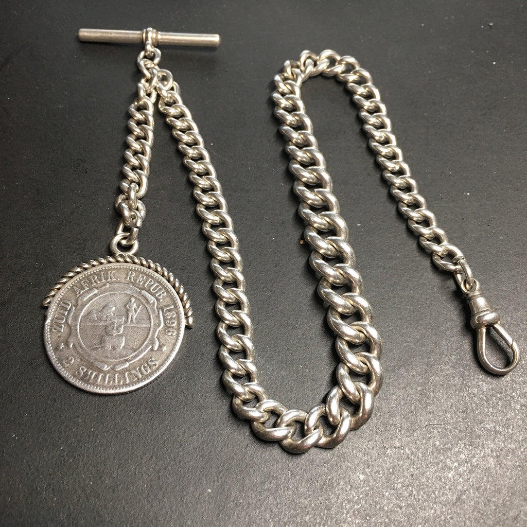 ENGLISH Sterling Pocket Watch Chain                        CH99