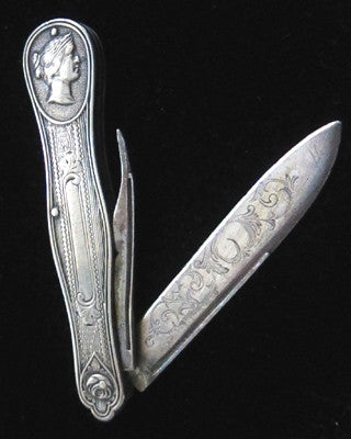 Victorian silver fruit knife Jewelry - Ashton-Blakey Vintage Watches