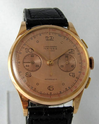 TEMPORIS- CHRON0GRAPHE SWUISSE Vintage Watch Vintage Watches - Ashton-Blakey Vintage Watches