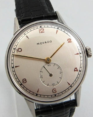 MOVADO  Stainless Steel Vintage Watch Vintage Watches - Ashton-Blakey Vintage Watches