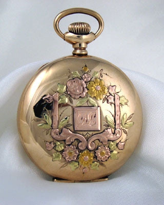 WALTHAM  Lady's Multi Color Vintage Pocket Watch Pocket Watches - Ashton-Blakey Vintage Watches