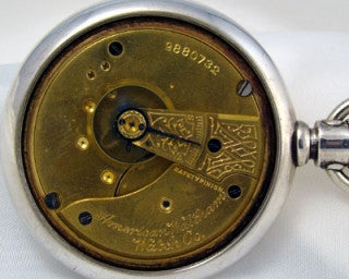 WALTHAM  Silver Men's  Vintage Pocket Watch Pocket Watches - Ashton-Blakey Vintage Watches