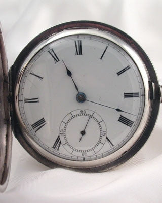 WALTHAM Waltham "Broadway" Silver Vintage Pocket Watch Pocket Watches - Ashton-Blakey Vintage Watches