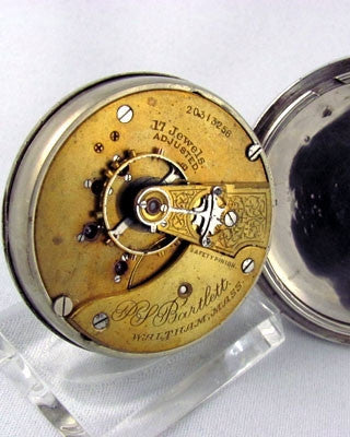 WALTHAM  Sterling Silver Pocket Watch Pocket Watches - Ashton-Blakey Vintage Watches