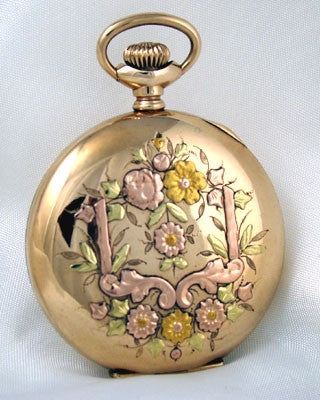 WALTHAM  Lady's Multi Color Vintage Pocket Watch Pocket Watches - Ashton-Blakey Vintage Watches