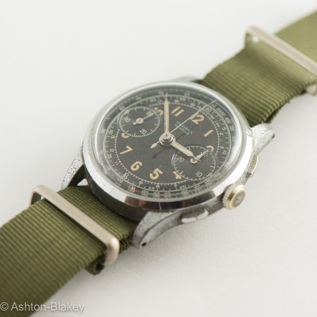SWISS military style Vintage Watch Vintage Watches - Ashton-Blakey Vintage Watches