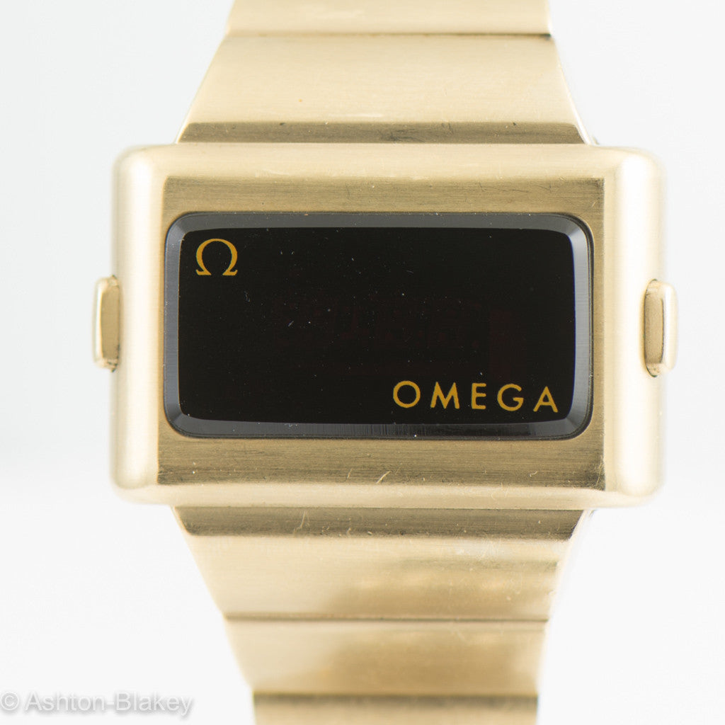 OMEGA TIME COMPUTER TC2 Vintage LED Watch - Ashton-Blakey Vintage Watches