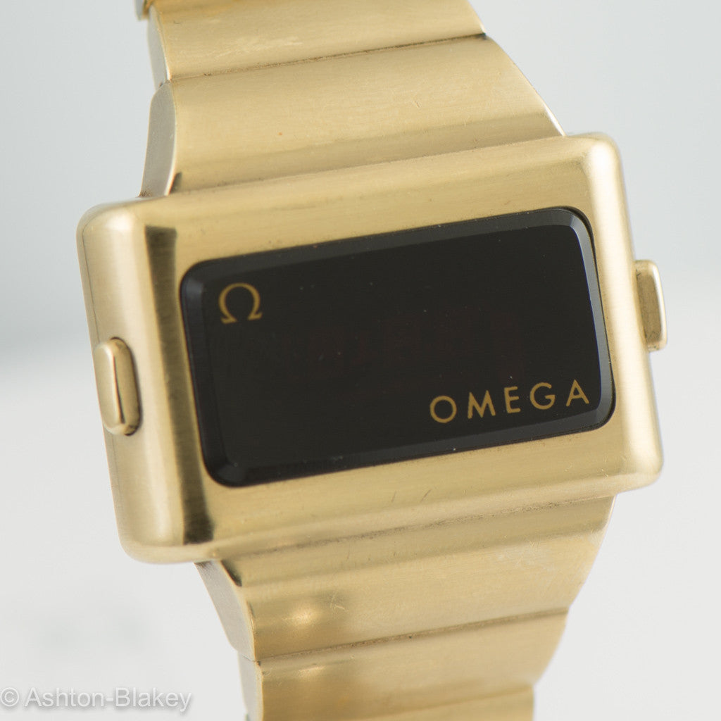 OMEGA TIME COMPUTER TC2 Vintage LED Watch - Ashton-Blakey Vintage Watches